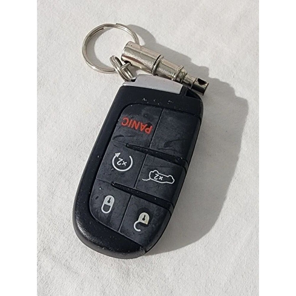 OEM Dodge 5 Button Keyless Entry Remote Key Fob Trunk Start Panic 68150061AC